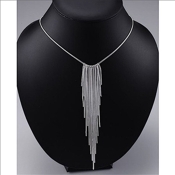 Sterling Silver Tassel Necklace - Picture 1 of 3